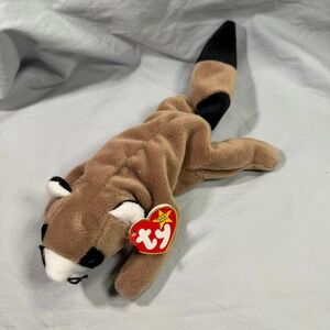 Ty Beanie Babies Ringo Raccoon Style 4014 Plush Toy 1995